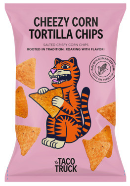 El Taco Truck Cheezy Yellow Corn Chips 150g