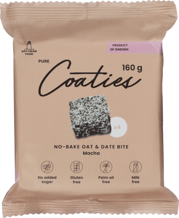 Havrebiter Mocca 160g Coaties