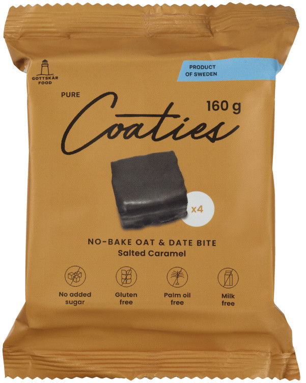 Havrebiter Salt Karamell 160g Coaties