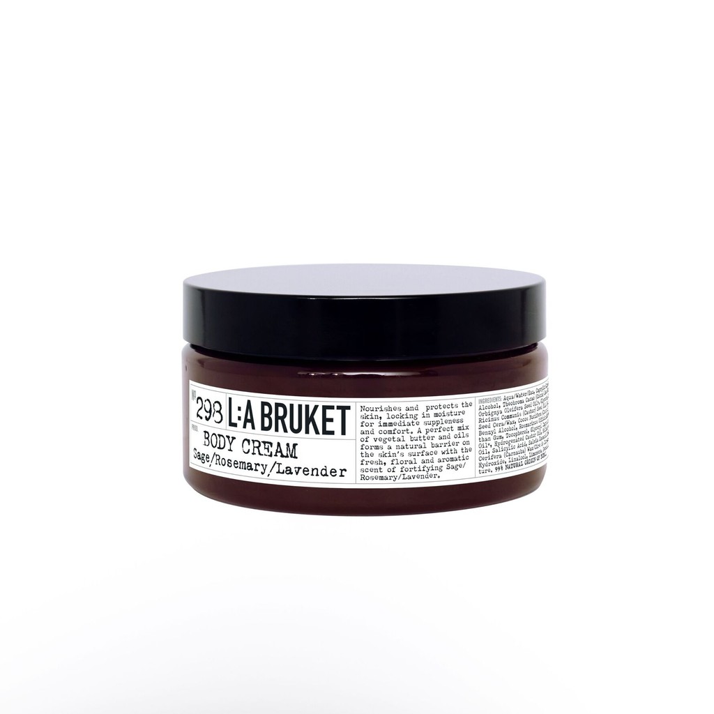 L:A BRUKET 298 Body Cream Sage/Rosemary/Lavender 350 g