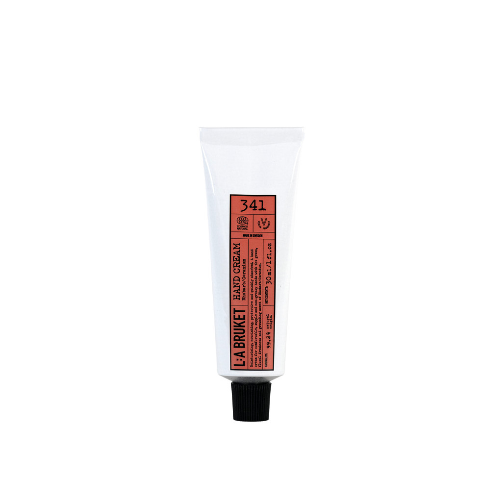 L:A BRUKET Hand Cream Rhubarb/Geranium 30 ml