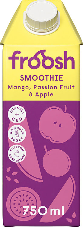 Froosh Smoothie Mango&Pasjonsfrukt 750ml