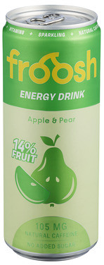 Froosh Energidrikk Eple & Pære 330ml