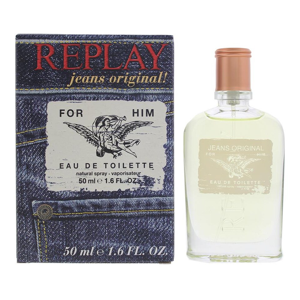 Replay Jeans Original! For Him 50ml EDT Spray
