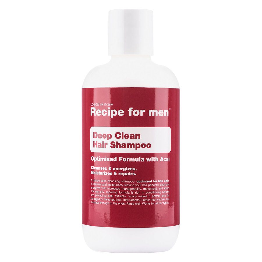 Recipe For Men Deep Cleansing Shampoo 250ml