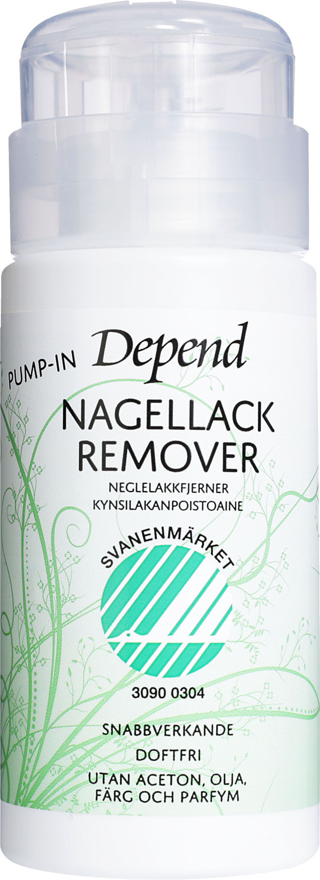 Depend O2 Pump-In Nail Polish Remover 125 ml