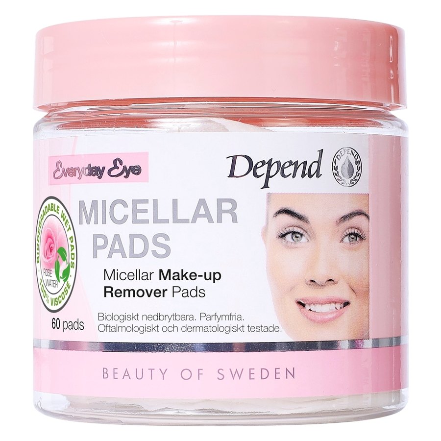 Depend Micellar Makeup Remover Pads 60pcs
