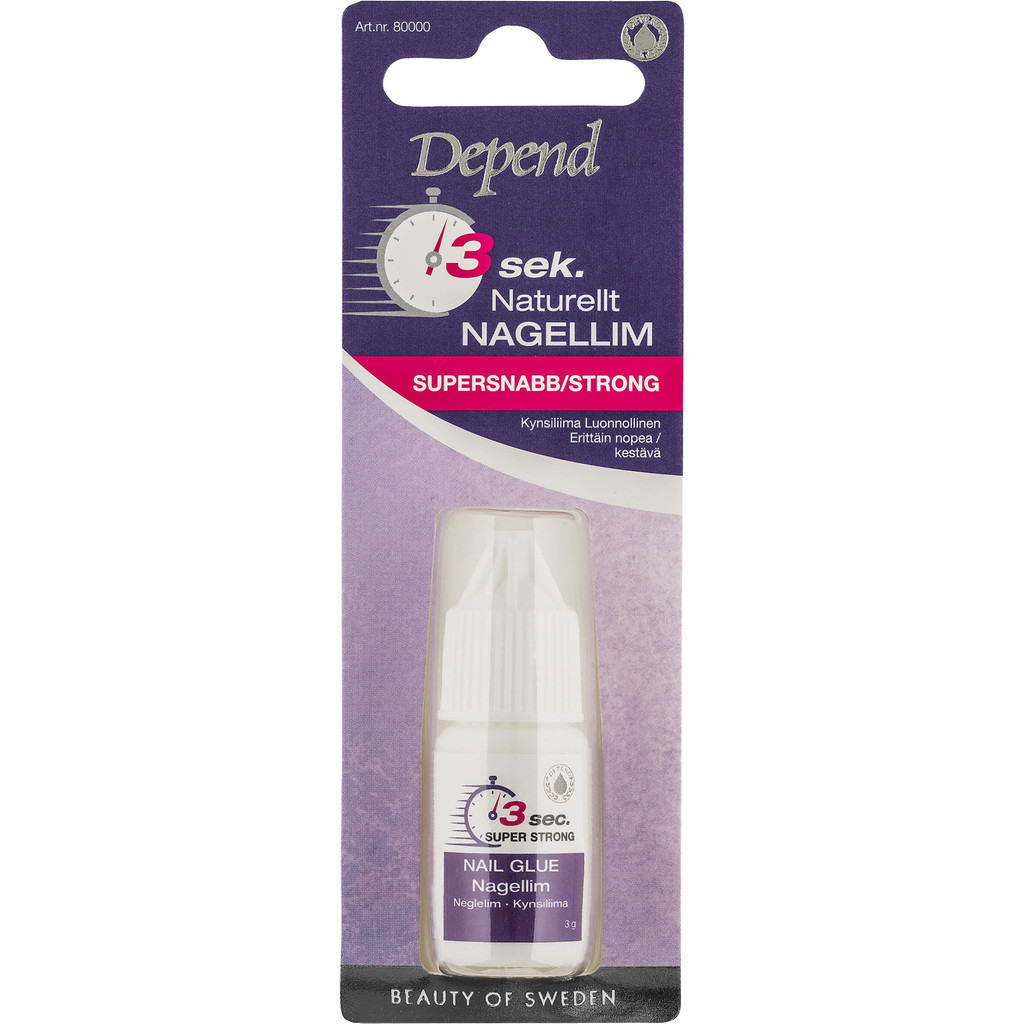 Depend 3 Sec Natural Nail Glue