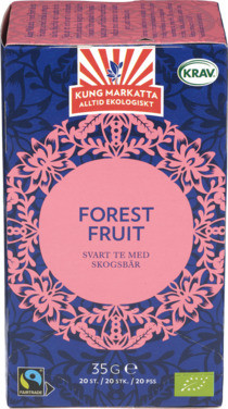Kung Markatta Forest Fruit Tea 20 Poser Økologisk