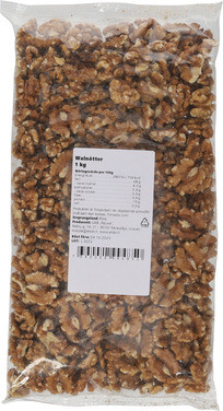 Valnøtter Naturell 1kg Pedros