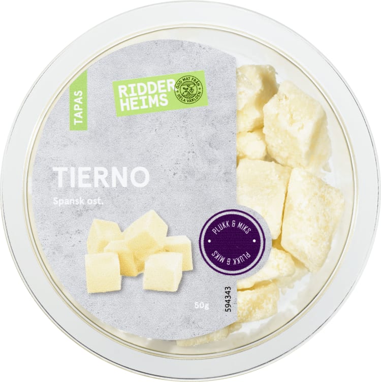 Tierno Spansk Ost 50g Ridderheims