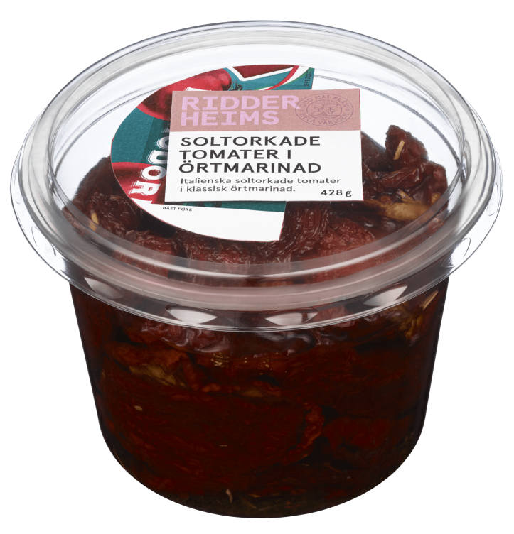 Tomater Soltørket 428g Ridderheims