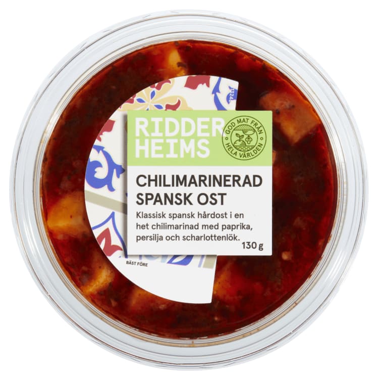 Ost Chilimarinert 130g Ridderheims