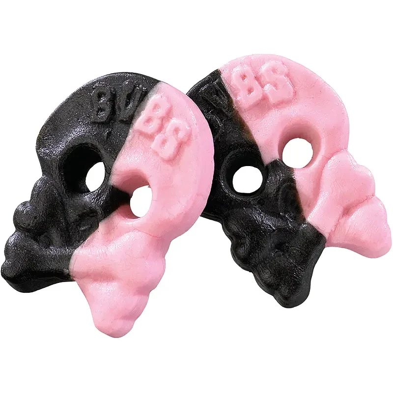 Hallon/lakris skalle skum 1,4 kg