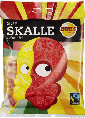 Bubs Sur Skalle 190g