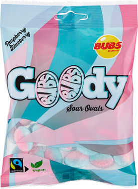 Bubs Goody Raspberry/blueberry 90g