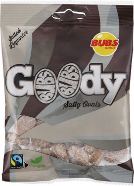 Bubs Goody Salted Liquorice 90g