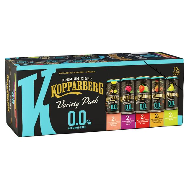 Kopparberg 0.0% Alcohol Free Cider Variety Pack 10 x 330ml
