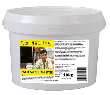 Wok Szechuan Style 2,5kg Slåtto