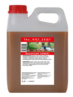 Malaysian Sambal 2,5liter Kanne