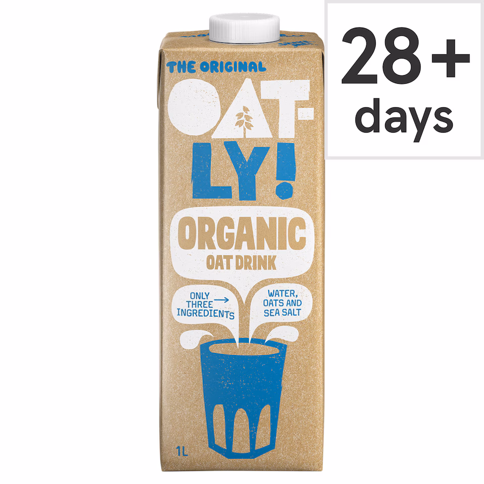 Oatly Organic Oat Drink Long Life 1L