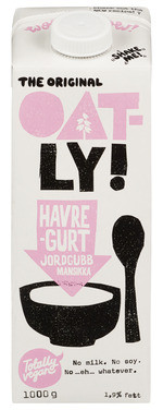 Havregurt Jordbær 1000g Oatly