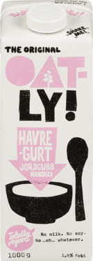 Havregurt Jordbær 1000g Oatly