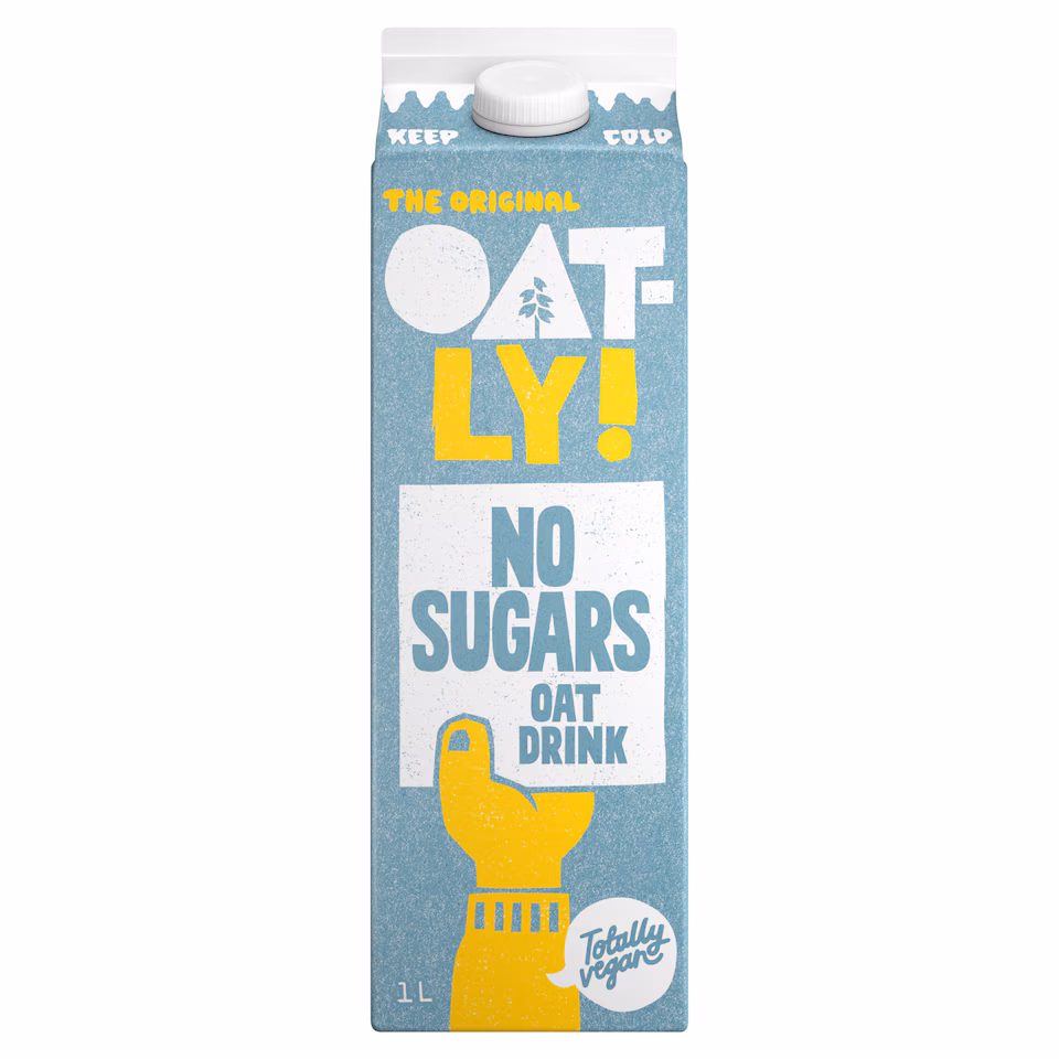 Oatly The Original No Sugars Oat Drink 1L