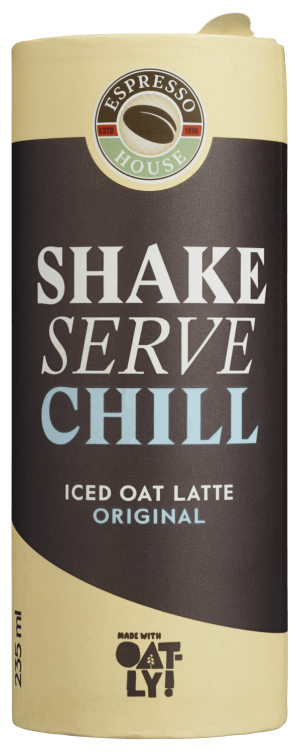 Havredrikk Iskaffe Latte 235ml Oatly