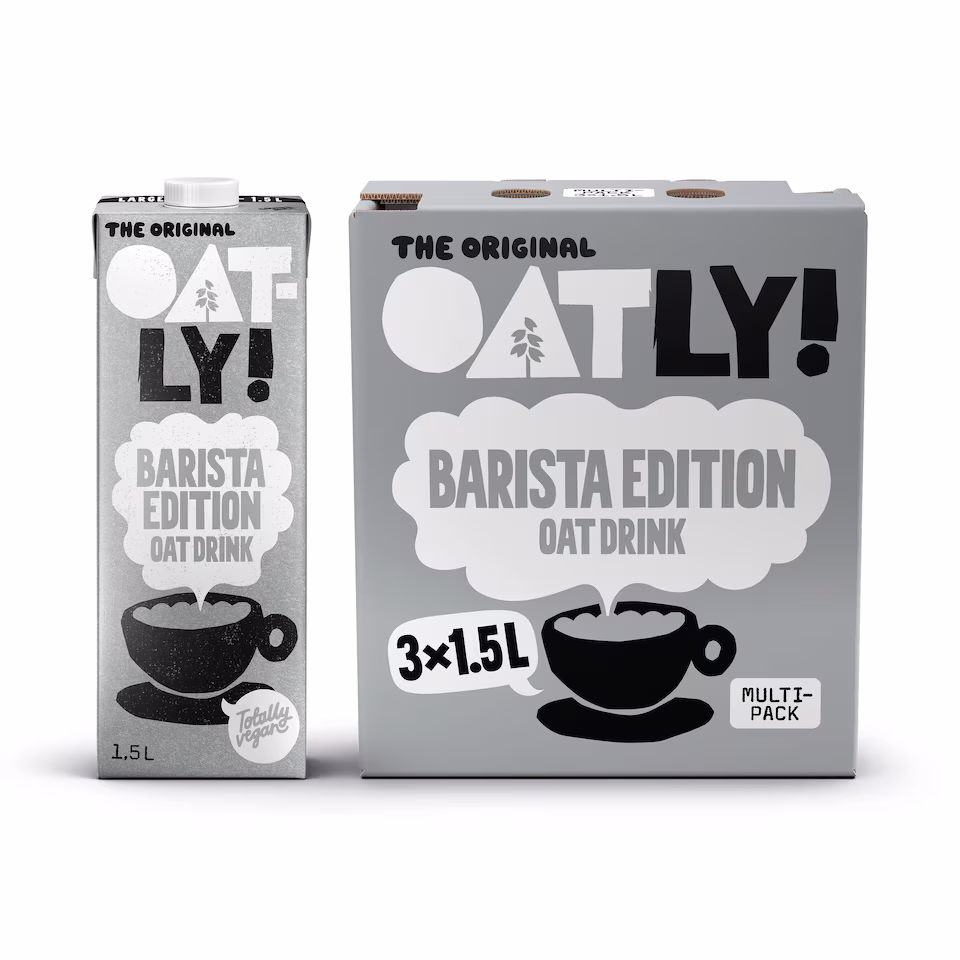 Oatly Oat Drink Barista Edition 1.5L x3