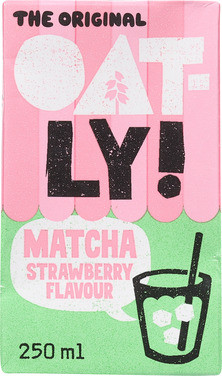 Matcha Strawberry Flavour Havredrikk 250ml