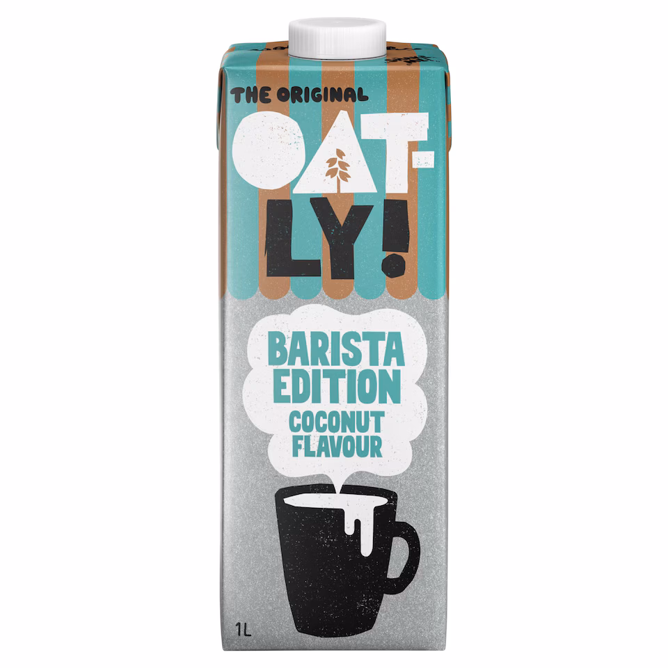 Oatly Barista edition Coconut flavour Oat drink 1L