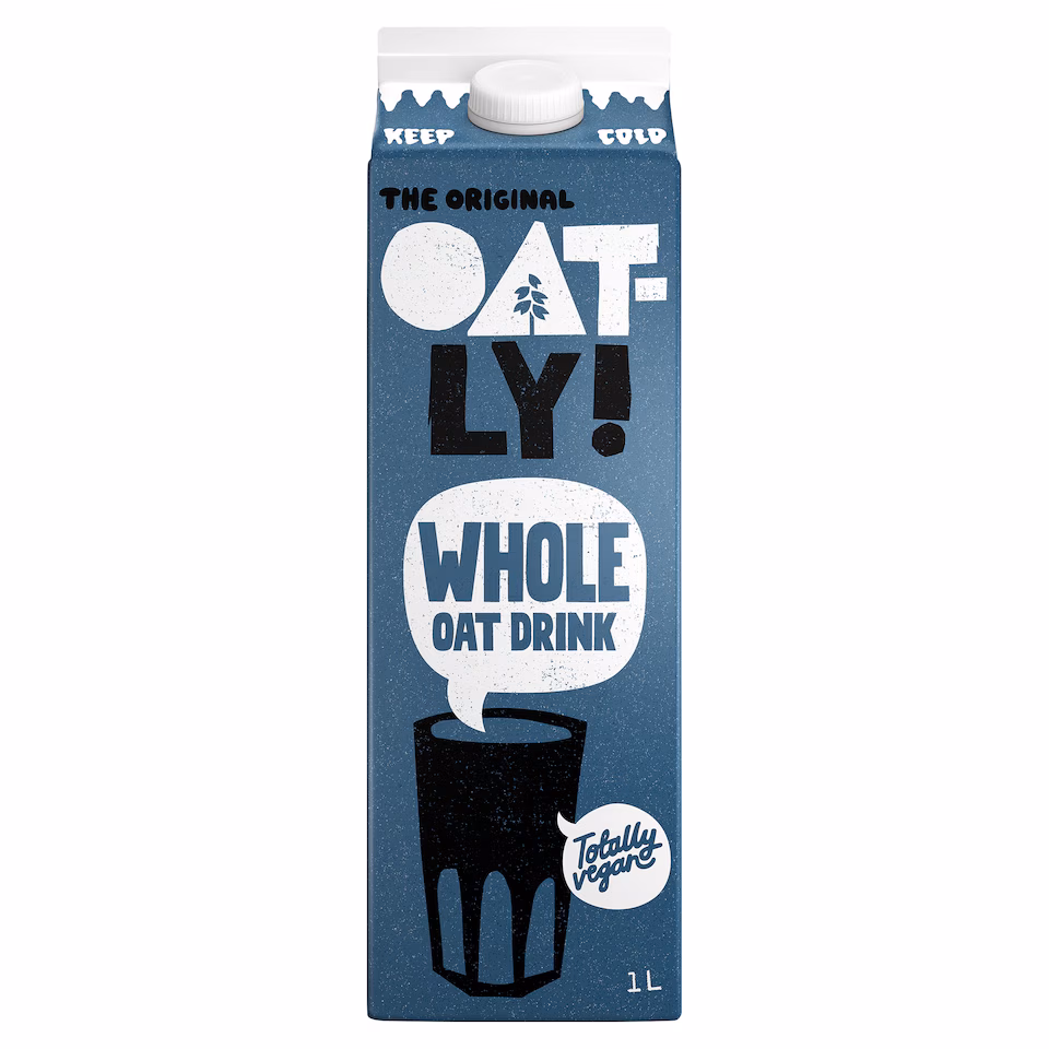 Oatly Whole Oat Drink Chilled 1L