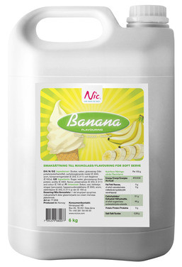 Banansirup 6 kg Nic