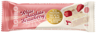 Lohilo Proteinbar Strawberry White 55g