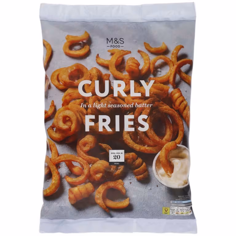 M&S Curly Fries