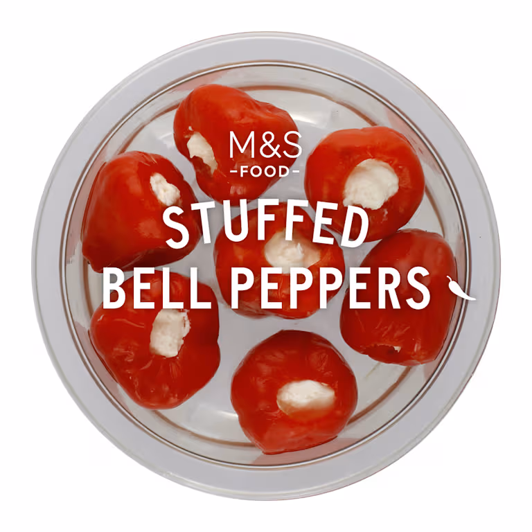 M&S Bell Peppers with Cream Cheese