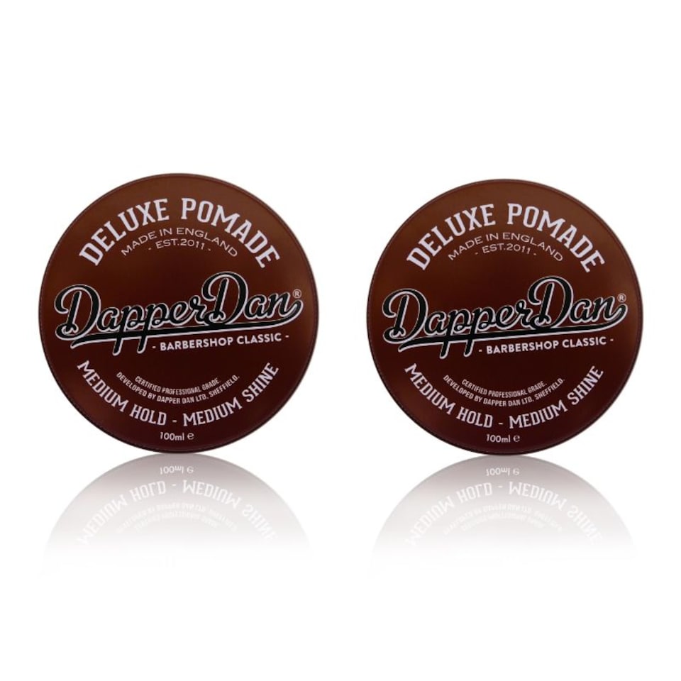 Dapper Dan Deluxe Pomade 100ml DUO PACK | Black