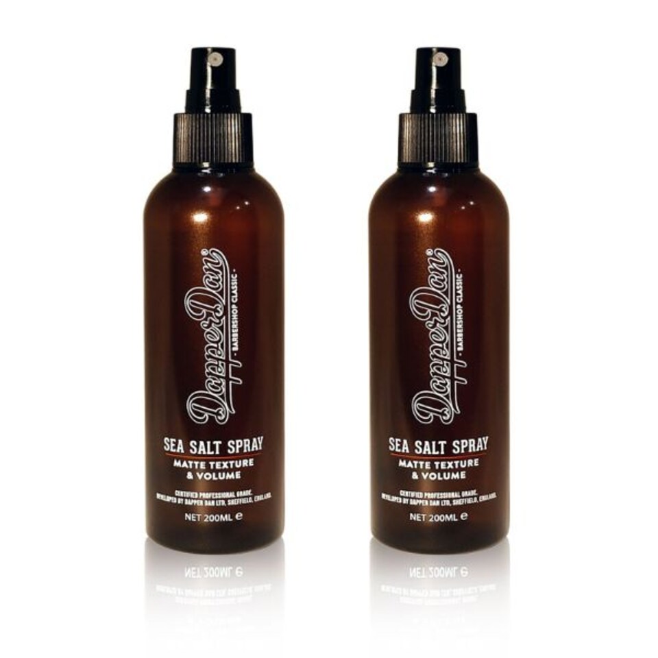 Dapper Dan Sea Salt Spray 200ml DUO PACK | Black