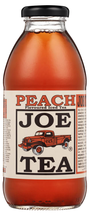Joe Tea Peach Tea 473ml flaske