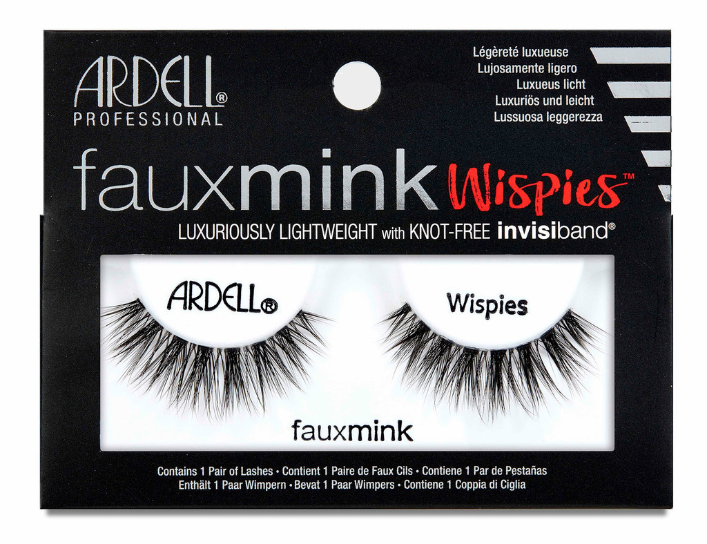 Ardell Faux Mink Wispies False Lashes Black