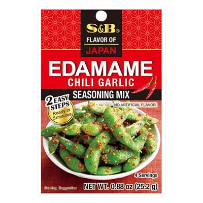 S&B Edamame Chilli Garlic Seasoning