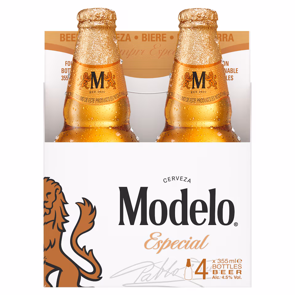 Modelo Especial Mexican Lager 4 x 355ml