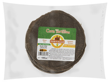 Tortilla Blue Corn 15cm 1kg Guanajuato
