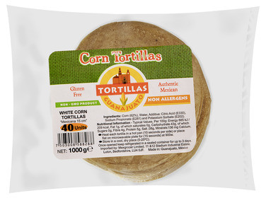 Tortilla Mais 15cm 1kg Guanajuato