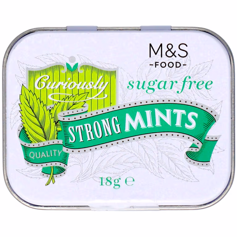 M&S Sugar Free Curiously Strong Mints