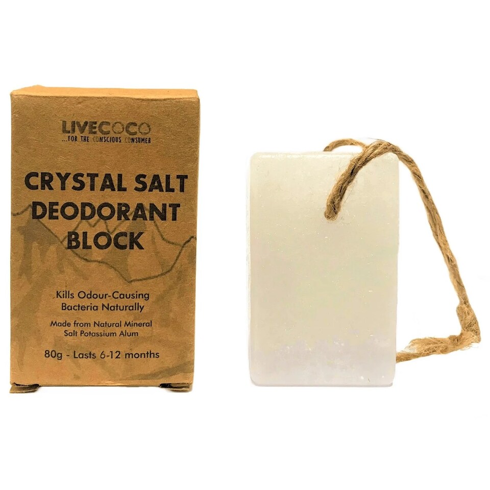 LiveCoco Crystal Salt Deodorant (100% Natural)