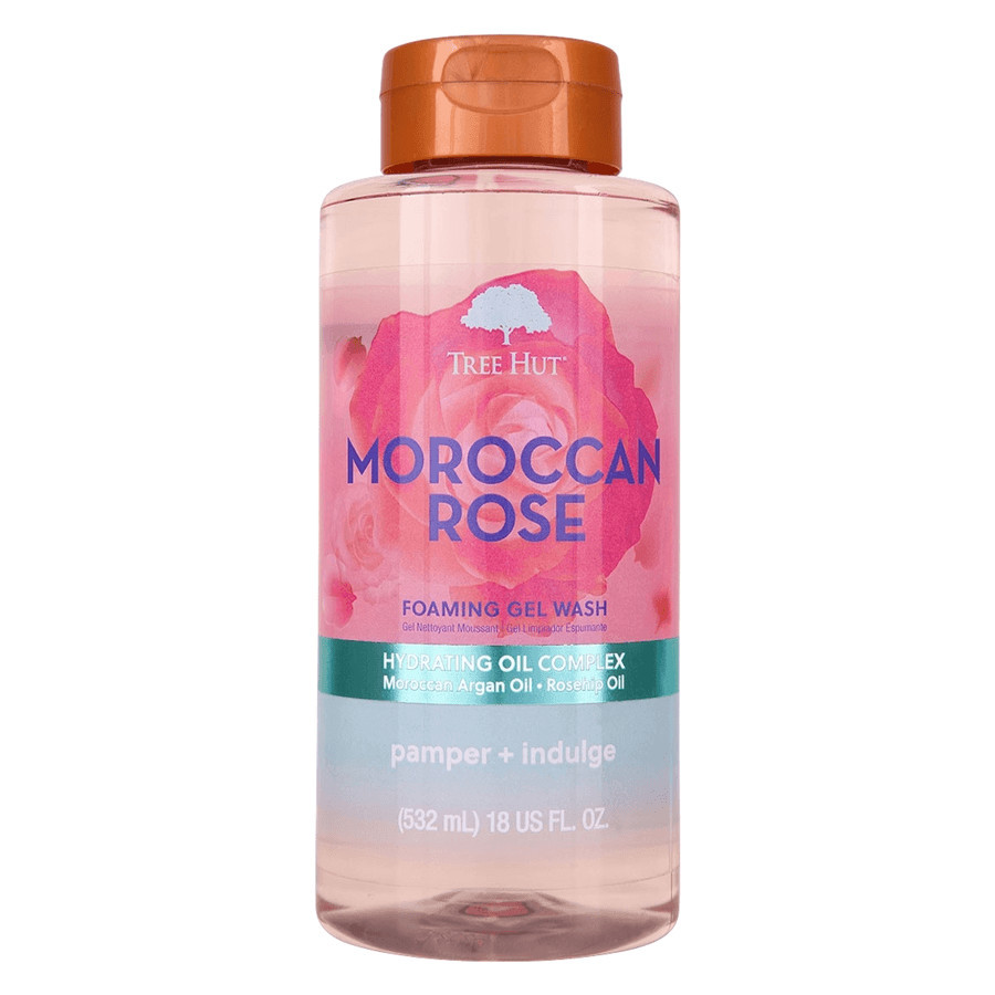 Tree Hut Foaming Gel Wash Moroccan Rose 532ml