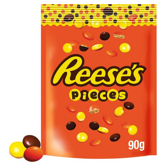Reese's Pieces Peanut Butter in a Crunchy Shell Pouch 90g
