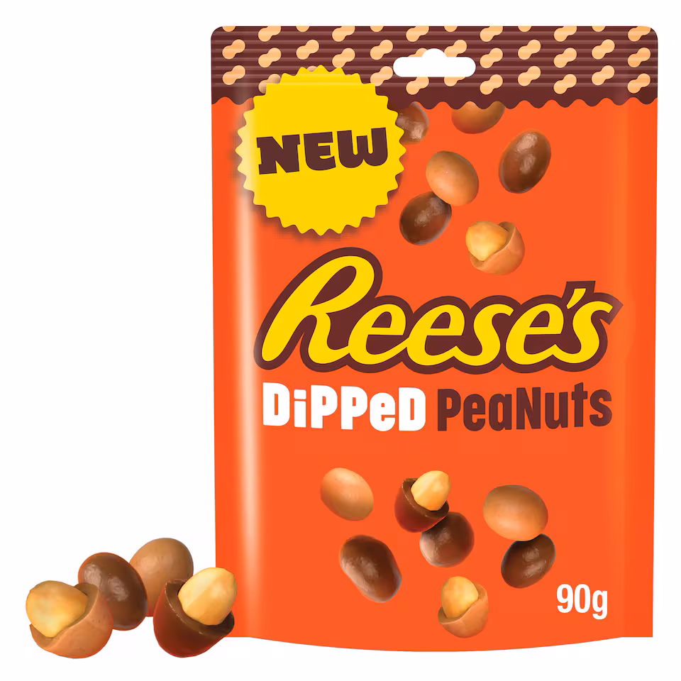 Reese's Peanut Butter and Milk Chocolate Dipped Peanuts 90g